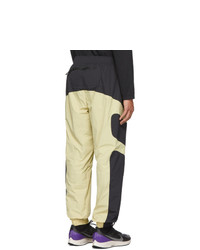 Nike Beige And Black Nsw Re Issue Track Pants