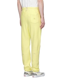 Advisory Board Crystals Yellow Cotton Lounge Pants