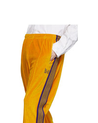 Needles Yellow Velour Lounge Pants