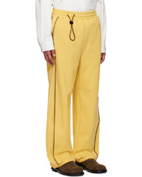 Ader Error Yellow Verif Lounge Pants