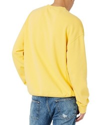Topman Oversized Crewneck Sweatshirt
