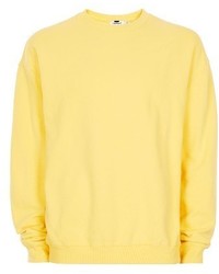 Topman Oversized Crewneck Sweatshirt