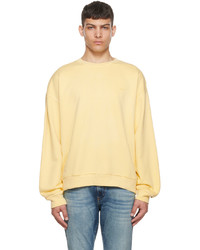 Levi's Yellow Cotton Sweatshirt