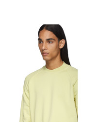 Haider Ackermann Yellow Dye Perth Sweatshirt