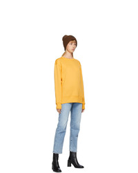 Acne Studios Yellow Fairview Sweatshirt
