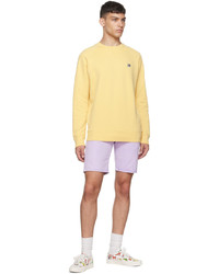 MAISON KITSUNÉ Yellow Fox Head Sweatshirt