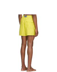 Vilebrequin Yellow Solid Moorea Swim Shorts