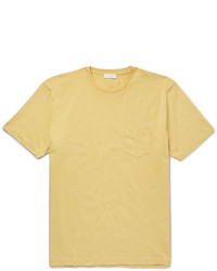 Sunspel Slim Fit Slub Cotton Jersey T Shirt