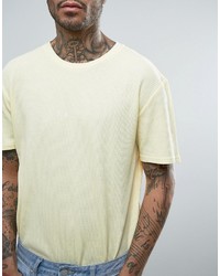 Puma Waffle Oversized T Shirt In Yellow To Asos