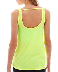 jcpenney City Streets Double Scoopneck Bar Back Tank Top