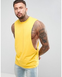 Asos Longline Tank With Extreme Dropped Armhole