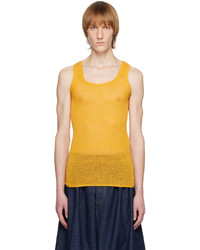 Situationist Yellow Tank Top