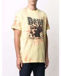 Deus Ex Machina Graphic Print Tie Dye T Shirt