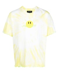 Palmer//Harding Graphic Print Tie Dye T Shirt