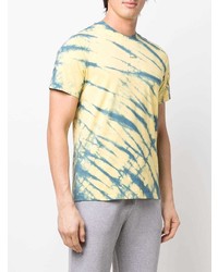 Sandro Tie Dye Print Cotton T Shirt
