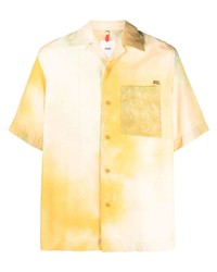 Oamc Tie Dye Print Bowling Shirt