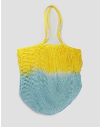 Asos Beach Ombre String Shopper Bag