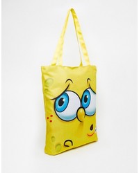 Hype X Spongebob Shopper In Ripstop Fabric