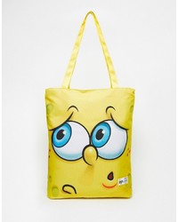 Hype X Spongebob Shopper In Ripstop Fabric