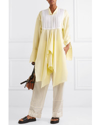 JW Anderson Asymmetric Tte And Broderie Anglaise Cotton Tunic