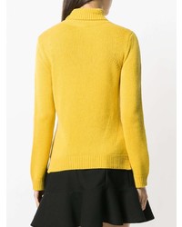 Ermanno Scervino Roll Neck Fitted Sweater