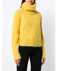 Moncler Roll Neck Fitted Sweater