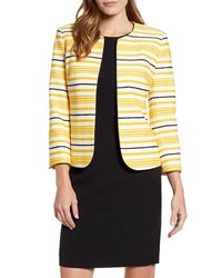Anne Klein Stripe Tweed Jacket