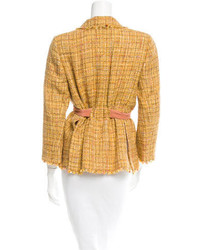 Chanel Wool Tweed Blazer W Tags