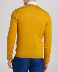 Ted Baker Bedmond Merino Wool V Neck Sweater