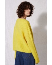 Topshop Boutique V Neck Rib Sweater