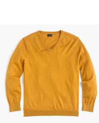 Yellow V-neck Sweaters for Men | Men's Fashion