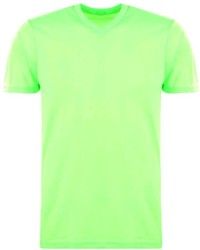 Boohoo V Neck Neon T Shirt