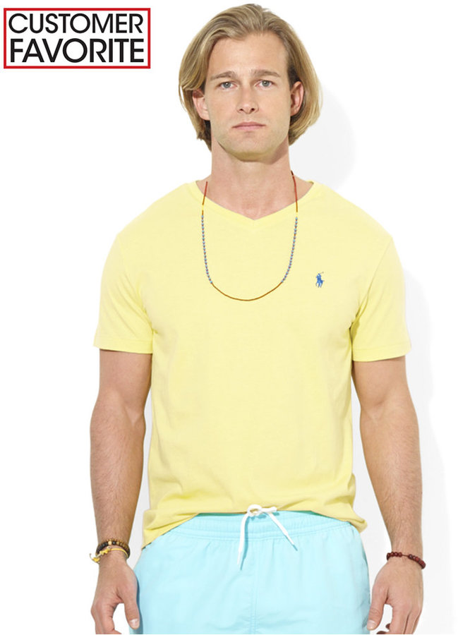 Polo Ralph Lauren Jersey V Neck T Shirt 