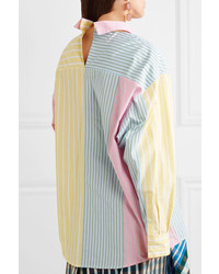 Marni Oversized Striped Cotton Shirt