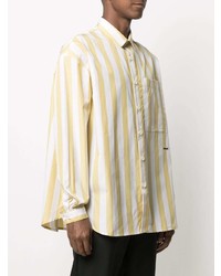 Sunnei Vertical Stripe Print Shirt