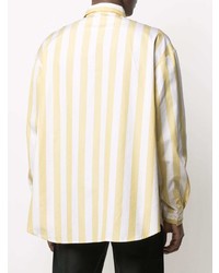 Sunnei Vertical Stripe Print Shirt
