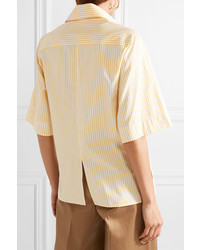 Joseph Griffin Striped Cotton Poplin Shirt