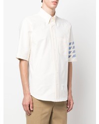 Thom Browne Short Sleeved Pinstripe Shirt