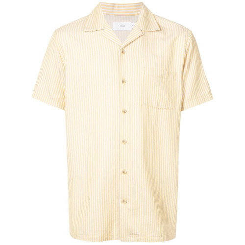 Onia Striped Shirt, $83 | farfetch.com | Lookastic
