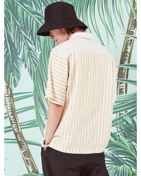 Blank Unisex Resort Stripe Shirt Yl