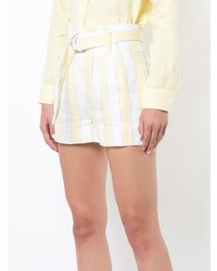 Frame Denim Striped Shorts