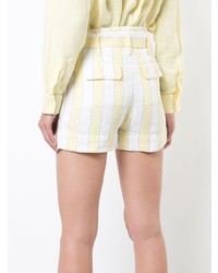 Frame Denim Striped Shorts