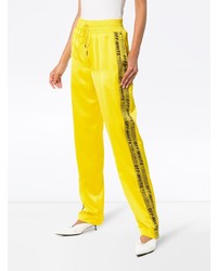 Off-White Industrial Logo Striped Track Pants