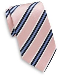 Saks Fifth Avenue Repp Stripe Silk Tie