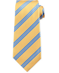 Kiton Striped Twill Silk Tie