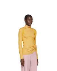 Sies Marjan Pink And Yellow Victoire Turtleneck
