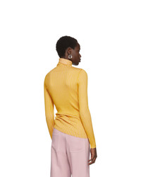 Sies Marjan Pink And Yellow Victoire Turtleneck