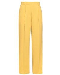 Raey Ry Pleat Front Crepe Trousers
