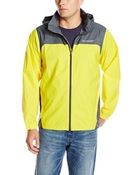columbia yellow rain jacket