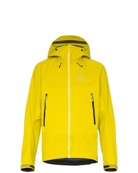 Arc'teryx Yellow Beta Sl Hybrid Hooded Jacket